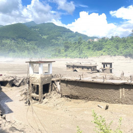 Poplave Nepal (photo: Xinhua/STA)