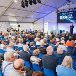Študijski dnevi Draga v parku Finžgarjevega doma  (photo: Boštjan Podlogar / STA)