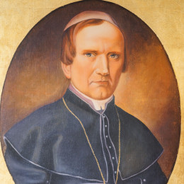 Bl. škof Anton Martin Slomšek - portret (photo: Nebojša Tejić/STA)