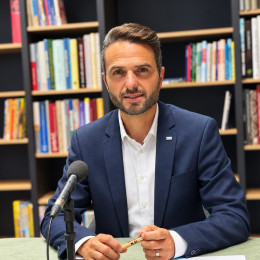 Evropski poslanec Matej Tonin (photo: Rok Mihevc)