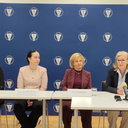 Udeleženke tiskovne konference (photo: posnetek zaslona)