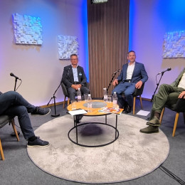 Zvone Černač (SDS), Aleksander Reberšek (NSi, SLS, Fokus), Borut Sajovic (Gibanje Svoboda) (photo: ARO)