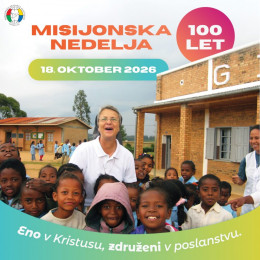 Misijonska nedelja plakat (photo: Misijonsko središče Slovenije)