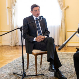 Pogovor s predsednikom Republike Slovenije Borutom Pahorjem (photo: Urad predsednika Republike Slovenije)