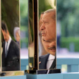 Turški predsednik Erdogan (photo: Daniel Novakovič / STA )
