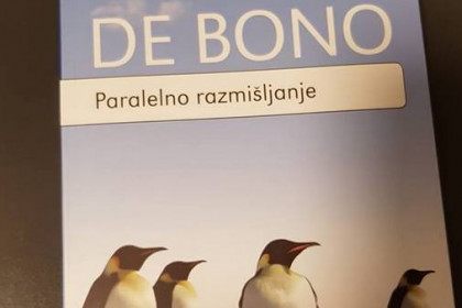 Zadnja knjiga, prevedena v slovenščino, Edwarda De Bona (photo: ARO)