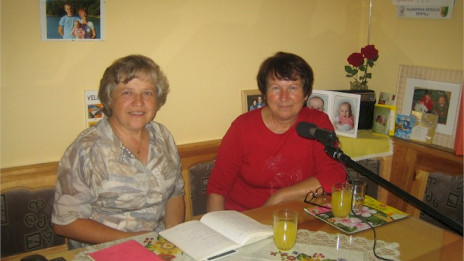Malčka Jelen in Lojzka Jezernik (photo: Vesna Sever)