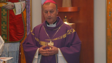 Škof Anton Jamnik (photo: ARO)