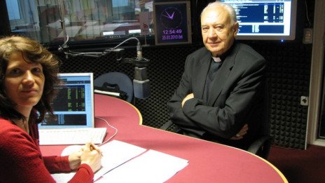 Nataša Ličen in škof dr. Jurij Bizjak (photo: ARO)