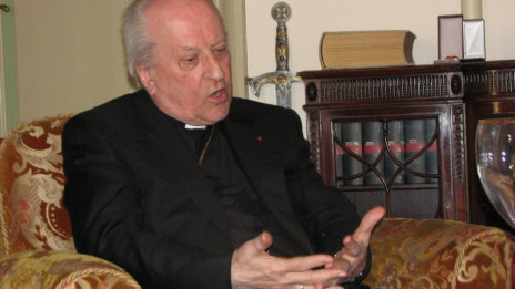 Kardinal Franc Rode (photo: Gregor Gorenc)