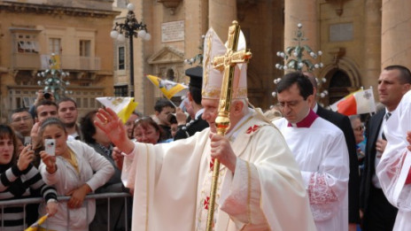 Papež na Malti (photo: pope.maltadiocese.org/)