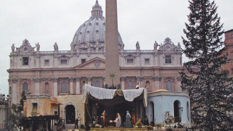 Jaslice v Vatikanu (photo: www.pccs.it)