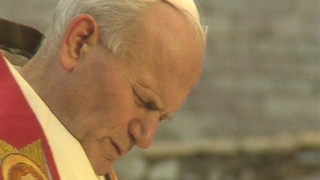 papež Janez Pavel II. v Assisiju (photo: Rome Reports)