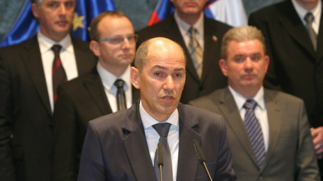 Premier Janez Janša (photo: Izidor Šček)