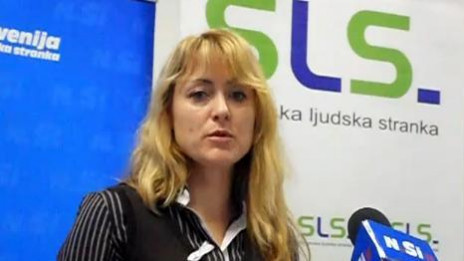 Predsednica Slovenske ženske zveze pri Slovenski ljudski stranki Vesna Starman (photo: ARO)