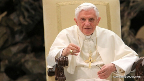Papež Benedikt XVI. (photo: www.capitulum2012.info)