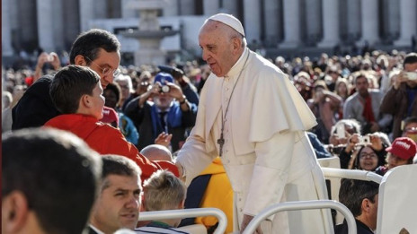 Papež Frančišek avdienca (photo: Radio Vatikan)
