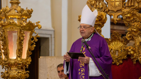 Škof Jurij Bizjak (photo: Benjamin Pezdir)