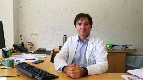 Direktor univerzitetne klinike za pljučne bolezni in alergijo Golnik Aleš Rozman (photo: ARO)