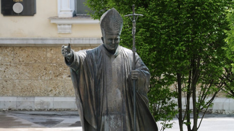 Sveti papež Janez Pavel II. (photo: Romarski urad Brezje)