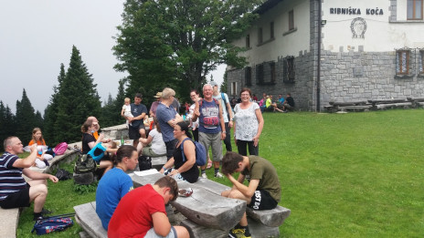 Udeleženci lanskega Mariapolija na Ribniški koči (photo: Marjana Debevec)