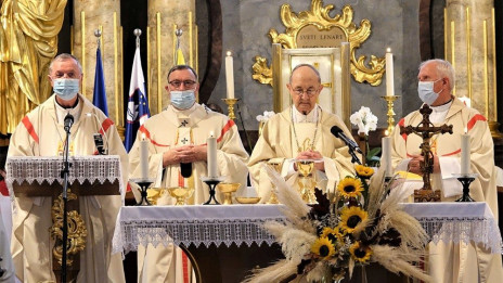 Nadškof Kramberger obeležil kar tri prelomne jubileje (photo: Vatican News)