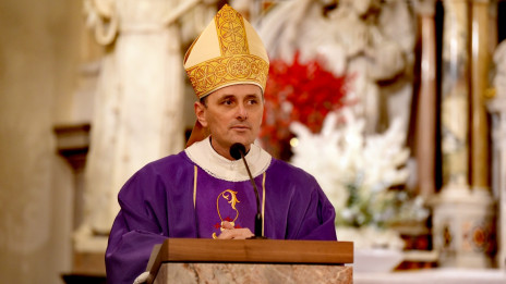 Škof Andrej Saje (photo: Rok Mihevc)