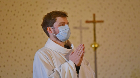 Molitev za konec epidemije (photo: Rok Mihevc)