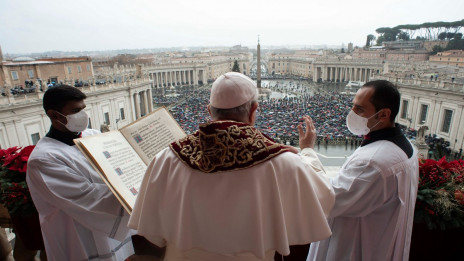 Urbi et orbi - blagoslov mestu in svetu (photo: Vatican media)