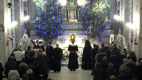 Molitev v stolnici v Kijevu za mir (photo: Skupnost sv. Egidija)