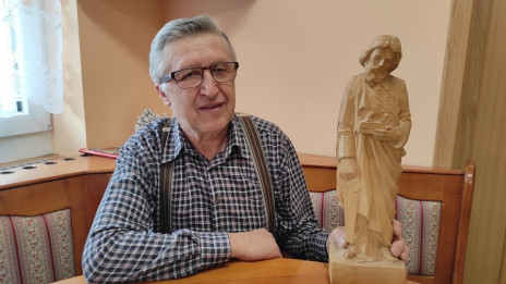 Mizarski mojster Janko Jurkovnik: »Sv. Jožef je moj varuh!« (photo: Robert Božič)