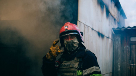Zahvala gasilcem: Telegram Zelenskiy / Official (photo: Julija Kočetova, Mistislav Černov)