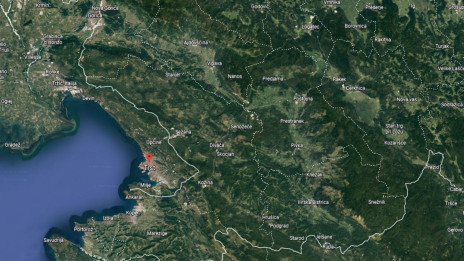 Trst, Gorica in pogled na del Primorske (photo: Google Earth)