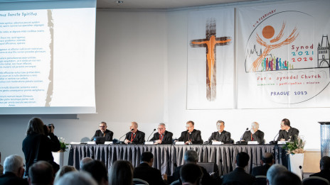 Zasedanje o sinodi v Pragi (photo: Anicka Guthrie)