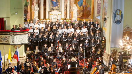 Mešani zbor in simfonični orkester (photo: Matjaž Maležič)