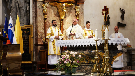 Maša v ljubljanski stolnici (photo: Vatican News)