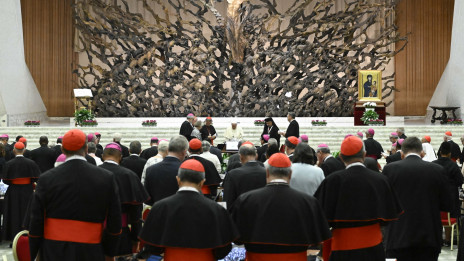 Uvodno zasedanje na sinodi o sinodalnosti 2023 (photo: Vatican Media)