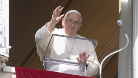 Papež pri opoldanski molitvi Angel Gospodov (photo: Vatican News)