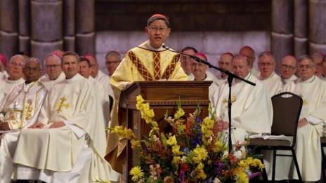 Kardinal Tagle med sveto mašo (photo: Vatican media)