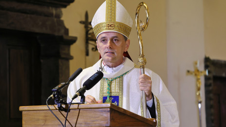 Škof Andrej Saje (photo: Radio Vatikan)