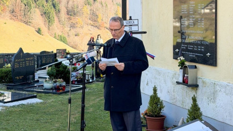 Dr. Matija Ogrin (photo: Vir: FB Janez Janša)