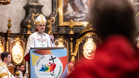Škof Andrej Saje (photo: Rok Mihevc)