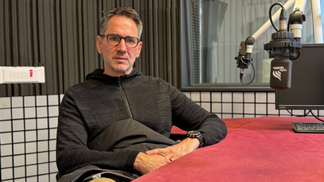 Miha Šalehar je govoril tudi o vzorcih, ki mu niso prizanašali (photo: Rok Mihevc)