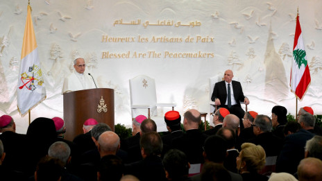 Nagovor libanonskim oblastem (photo: Vatican Media)