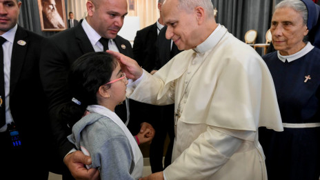 Papež je obiskal psihiatrično bolnišnico (photo: Vatican Media)