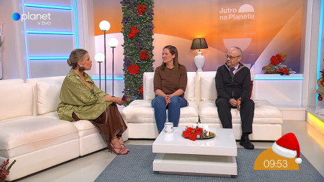 V studiu (photo: Zajem zaslona Planet TV)