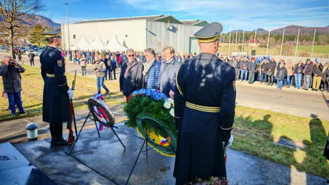 35. obletnica prvega postroja specialne brigade Moris. (photo: Milan Glavonjić/STA)