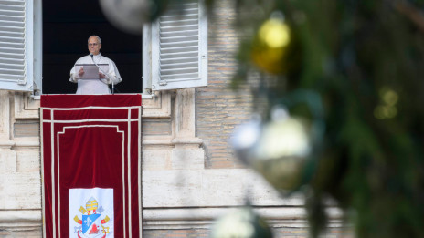Papež na god mučenca sv. Štefana (photo: Elisabetta Trevisan, Vatican media)