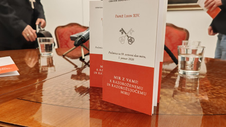 Poslanica papeža Leona XIV. (photo: Marcel Krek)