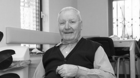 Msgr. Silvester Čuk (1.1. 1940, Lome - 7. 1. 2016, Izola ) (photo: Revija Ognjišče)